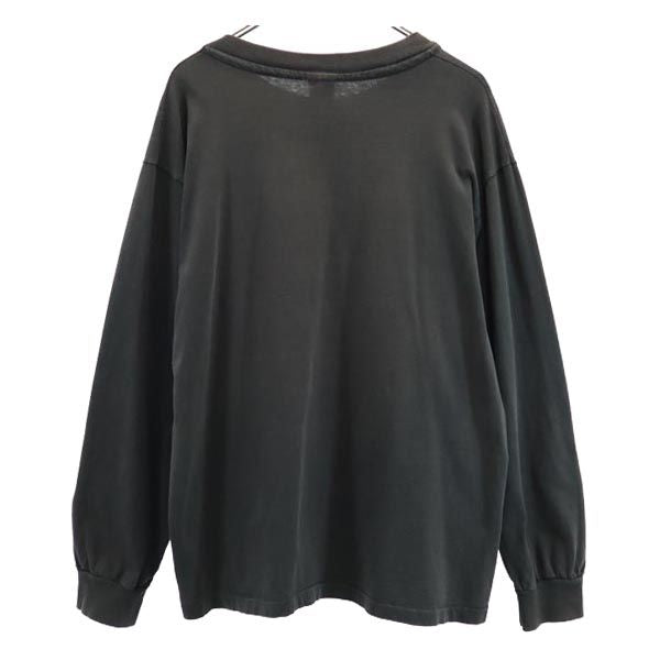 anbil アンビル 90s オールド USA製 長袖 Tシャツ XL ブラック ロンT メンズ