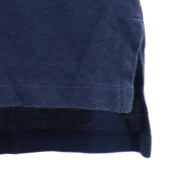 ポロバイラルフローレン 半袖 ポロシャツ S ネイビー Polo by Ralph Lauren 鹿の子 メンズ