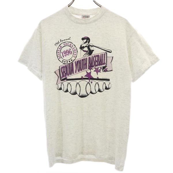 ONEITA オニータ 90s オールド 半袖 Tシャツ M グレー系 メンズ
