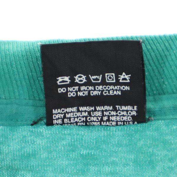 SCREEN STARS スクリーンスターズ 90s オールド USA製 半袖 Tシャツ L グリーン系 メンズ