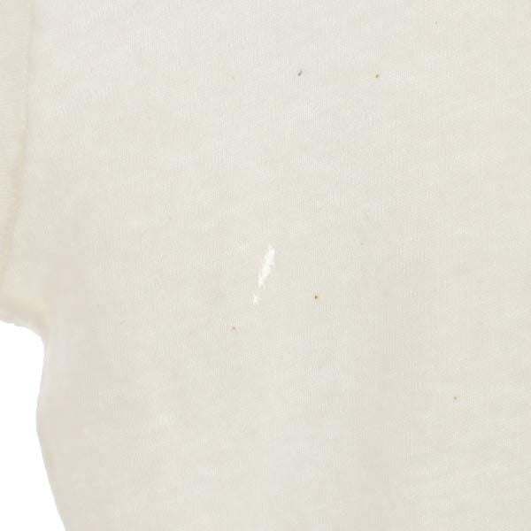 FABEC 80s 90s オールド ヴィンテージ プリント 長袖 Tシャツ XL 白 FABEC ロンT メンズ