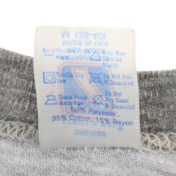 LOGO7 ロゴ7 80s ヴィンテージ USA製 半袖 Tシャツ M グレー系 メンズ