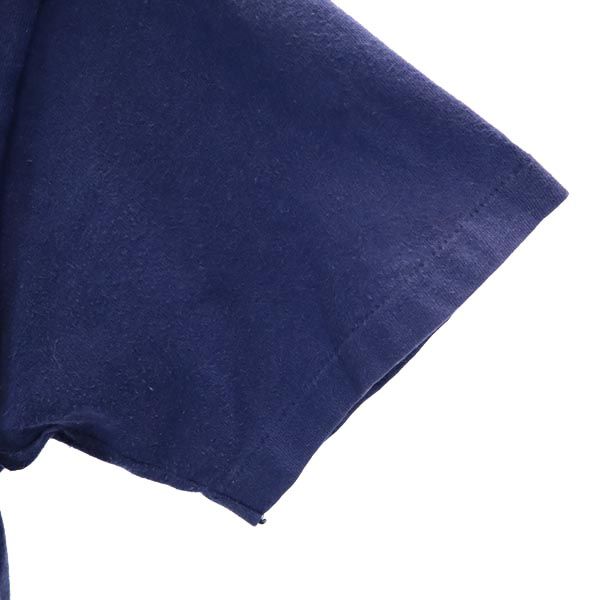 Hanes ヘインズ 80s ヴィンテージ USA製 半袖 Tシャツ S ネイビー系 メンズ