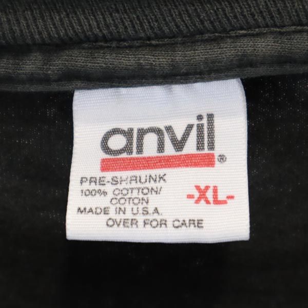 anbil アンビル 90s オールド USA製 半袖 Tシャツ XL グレー系 メンズ