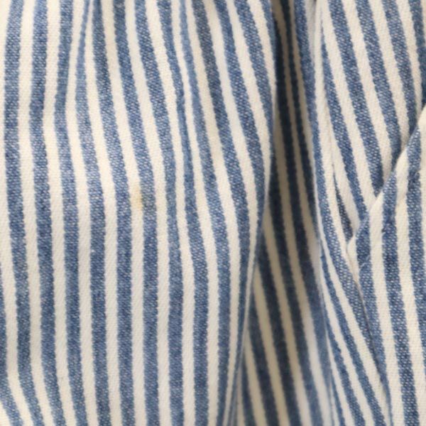 KENZO ケンゾー ストライプ柄 ショートパンツ 上下 セットアップ 120cm ブルー×ホワイト ジャケット パンツ キッズ