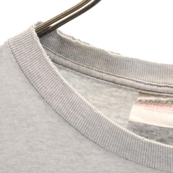 ONEITA オニータ 90s オールド USA製 半袖 Tシャツ L グレー系 イルカ メンズ