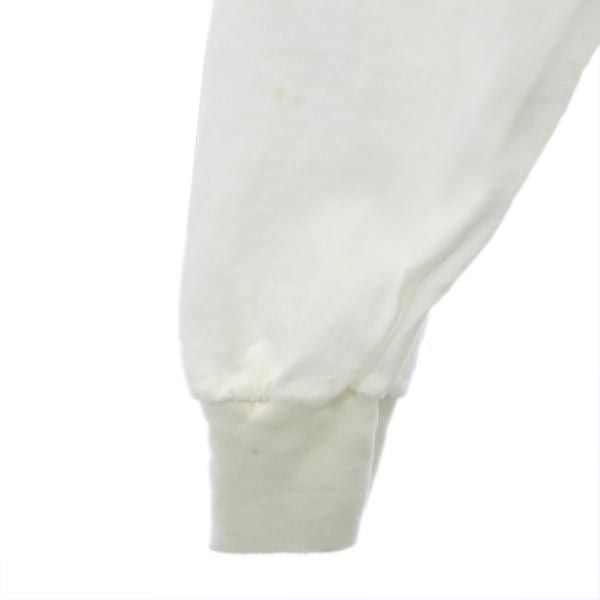 HeF-T ヘフト 80s ヴィンテージ USA製 長袖 Tシャツ XL ホワイト系 ロンT メンズ