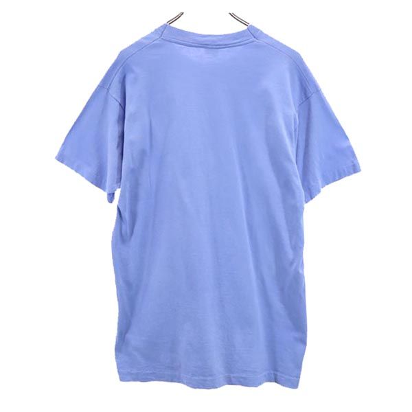 FRUIT OF THE LOOM フルーツオブザルーム 90s オールド USA製 半袖 Tシャツ L ブルー系 メンズ