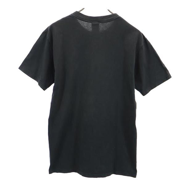 Disney ディズニー 90s オールド USA製 ミッキーマウス 半袖 Tシャツ M ブラック系 メンズ