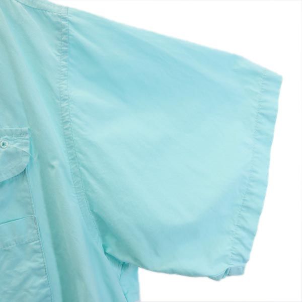 BAHANA BAY 半袖 フィッシング シャツ XXL ブルー系 メンズ