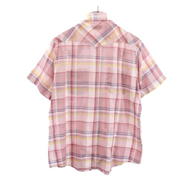 youngbloods ヤングブラッズ 70s 80s ヴィンテージ チェック柄 長袖 ウエスタンシャツ L 赤系 メンズ