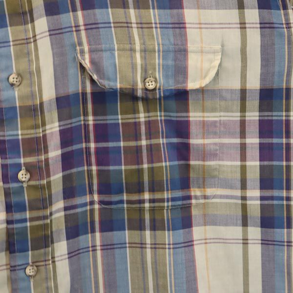 GANT ガント 90s オールド チェック 長袖 ボタンダウンシャツ XXL ビッグサイズ メンズ