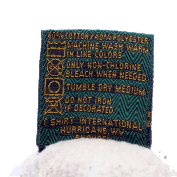 TSi USA製 プーさんデザイン刺繍 長袖 スウェット トレーナー L グレー メンズ