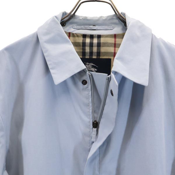 BURBERRY バーバリー 英国製 ジャケット ブルー系 メンズ
