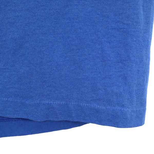 FRUIT OF THE LOOM フルーツオブザルーム 90s オールド USA製 バックプリント 半袖 Tシャツ XL ブルー メンズ