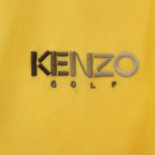KENZO ケンゾー 日本製 ゴルフ 半袖 ポロシャツ 1 イエロー系 GOLF メンズ