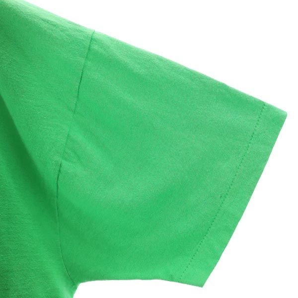 フルーツオブザルーム 90s オールド USA製 プリント 半袖 Tシャツ XL グリーン系 FRUIT OF THE LOOM メンズ