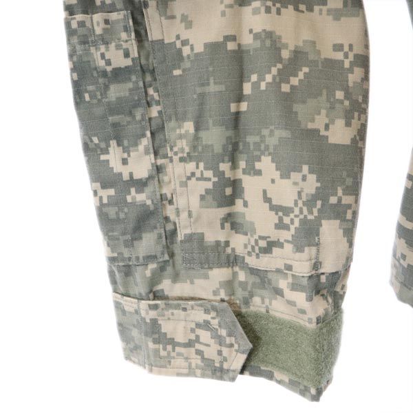 US ARMY アメリカ軍 モザイクカモフラージュ柄 ミリタリージャケット S カーキ系 US ARMY メンズ