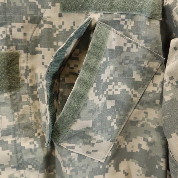 US ARMY アメリカ軍 モザイクカモフラージュ柄 ミリタリージャケット S カーキ系 US ARMY メンズ