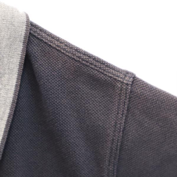 ARMANI JUNIOR アルマーニジュニア 半袖 ポロシャツ 8A グレー系 鹿の子 キッズ