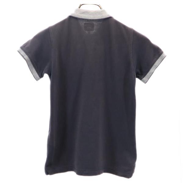 ARMANI JUNIOR アルマーニジュニア 半袖 ポロシャツ 8A グレー系 鹿の子 キッズ