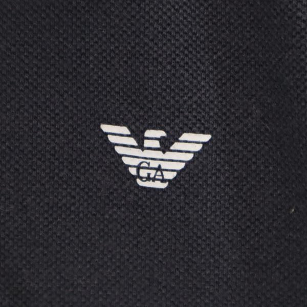 ARMANI JUNIOR アルマーニジュニア 半袖 ポロシャツ 8A グレー系 鹿の子 キッズ