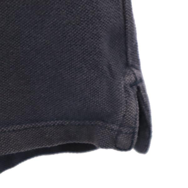 ARMANI JUNIOR アルマーニジュニア 半袖 ポロシャツ 8A グレー系 鹿の子 キッズ