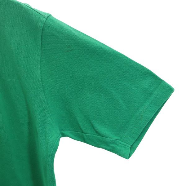 バーバリーズ 90s オールド 半袖 ポロシャツ L グリーン Burberrys 鹿の子 メンズ