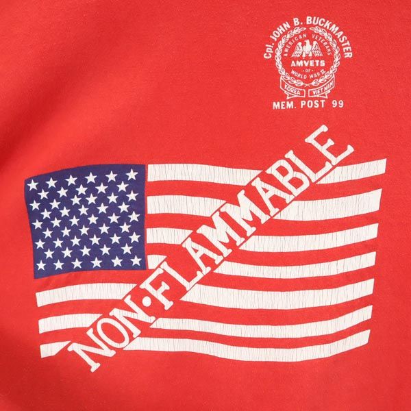 HeF-T ヘフト 90s オールド USA製 半袖 Tシャツ XXL レッド系 ビッグサイズ メンズ