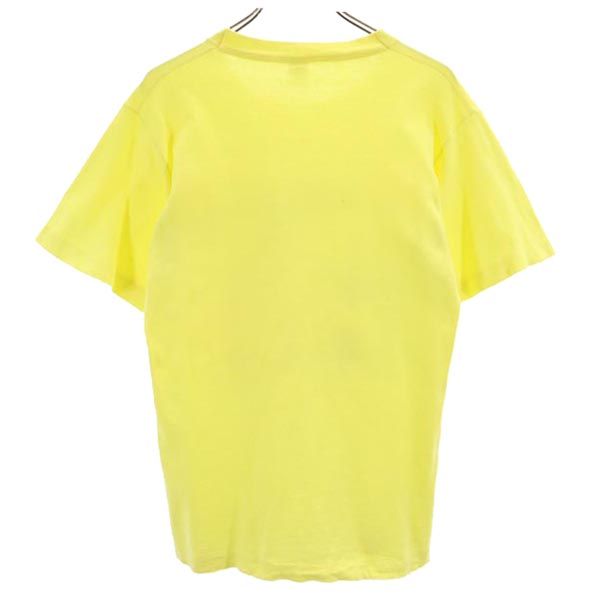 FRUIT OF THE LOOM フルーツオブザルーム 90s オールド USA製 半袖 Tシャツ M イエロー系 メンズ