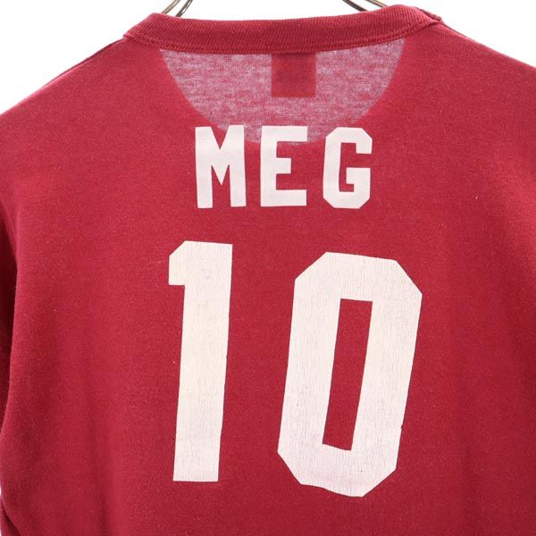 RUSSELL ATHLETIC ラッセルアスレチック 90s オールド USA製 半袖 Tシャツ S レッド系 メンズ