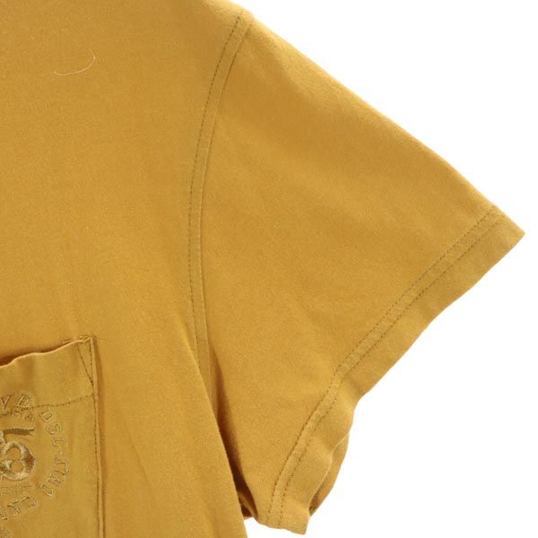 55DSL フィフティーファイブディーエスエル 半袖 Tシャツ S ブラウン系 ポケT メンズ