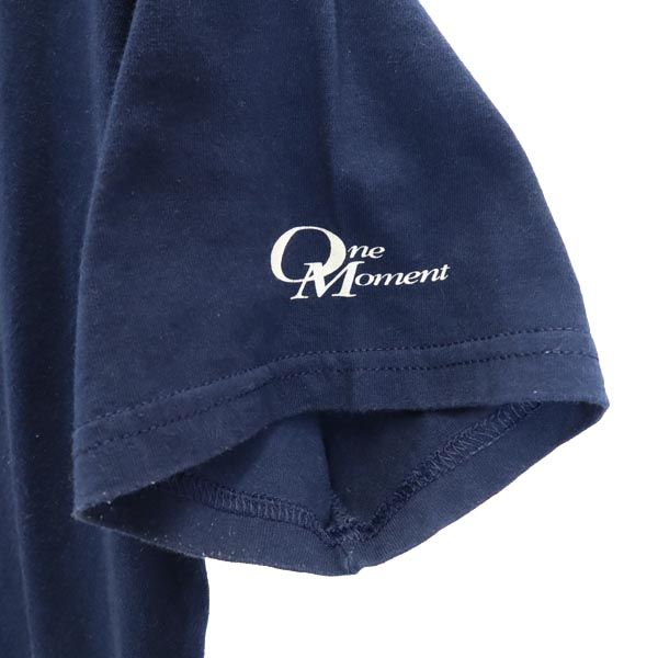 タルテックス バックプリント 半袖 Tシャツ M ネイビー TULTEX メンズ