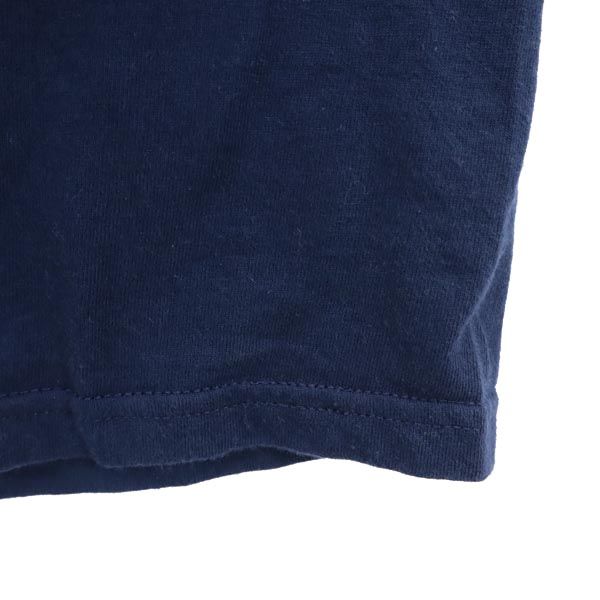 タルテックス バックプリント 半袖 Tシャツ M ネイビー TULTEX メンズ