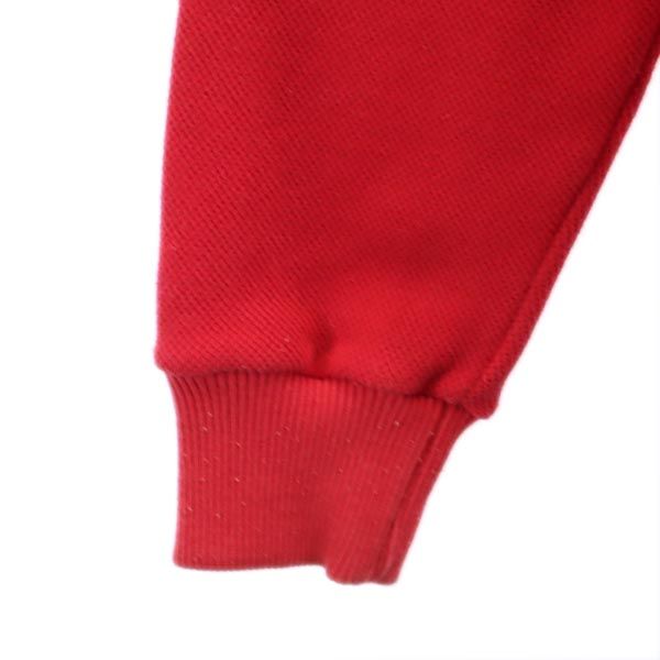 adidas アディダス 70s ヴィンテージ デサント製 ADS-183J 西ドイツタグ 長袖 トレーナー 150 レッド キッズ