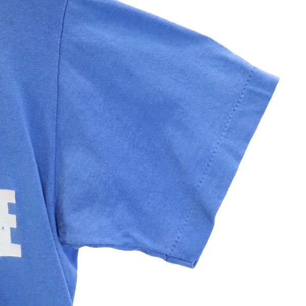 FRUIT OF THE LOOM フルーツオブザルーム 90s オールド USA製 プリント 半袖 Tシャツ S ブルー BYU メンズ