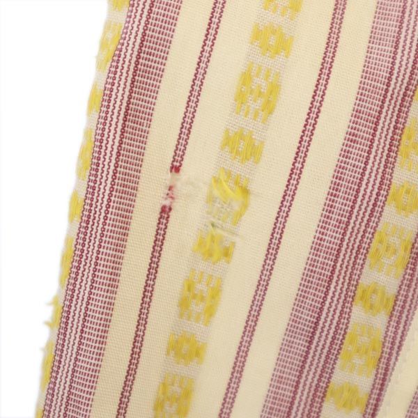 Rupert Rhodes 80s ヴィンテージ ストライプ柄 長袖 シャツ イエローベージュ系 メンズ