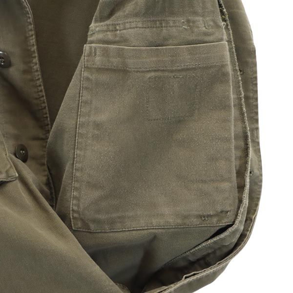 ドイツ軍 ミリタリージャケット 6 カーキ GERMAN MILITARY メンズ