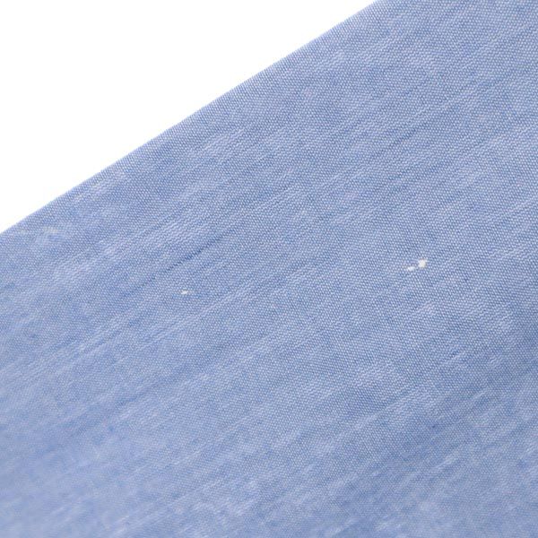 キー 80s ヴィンテージ 長袖 シャンブレーシャツ ブルー KEY メンズ