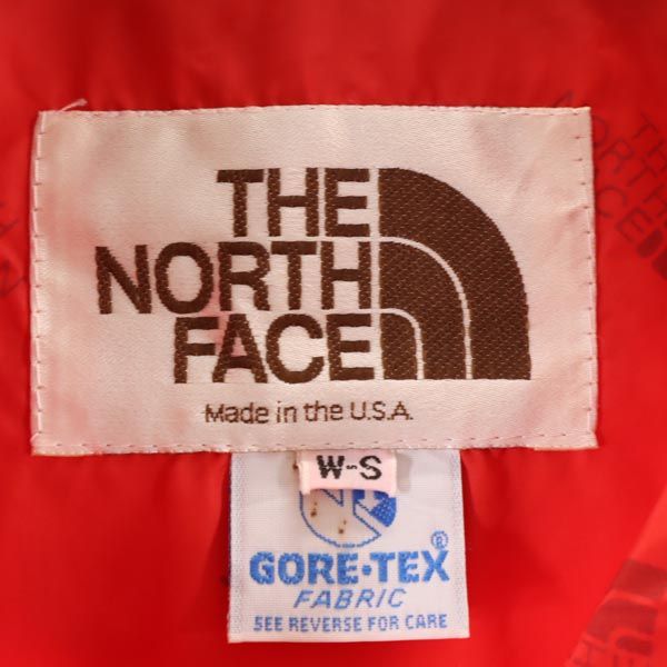 THE NORTH FACE ノースフェイス USA製 マウンテンパーカー S レッド レディース