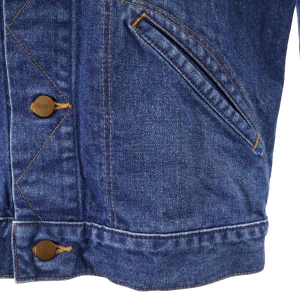 ラングラー デニムジャケット S インディゴ Wrangler ジージャン レディース