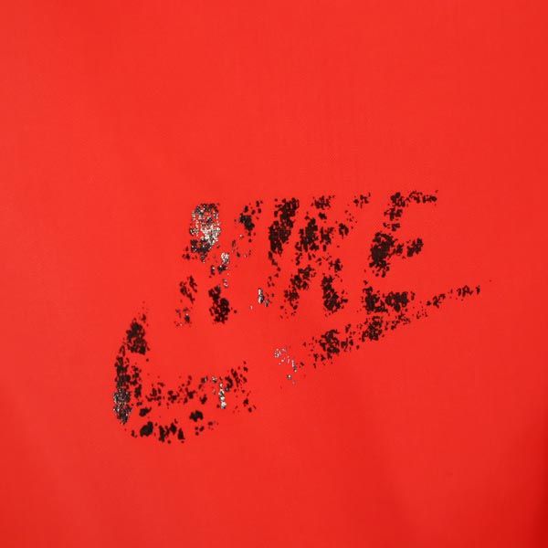 NIKE ナイキ 70s オレンジスオッシュ ヴィンテージ USA製 長袖 パッカブル ハーフジップ アノラックパーカー M レッド プルオーバー メンズ