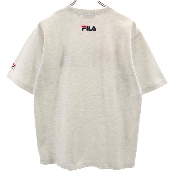 FILA フィラ 半袖 Tシャツ M グレー系 メンズ