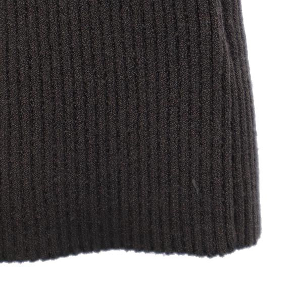 ARMANI EXCHANGE アルマーニエクスチェンジ ノースリーブ リブニット タンクトップ M チャコールブラウン系 レディース