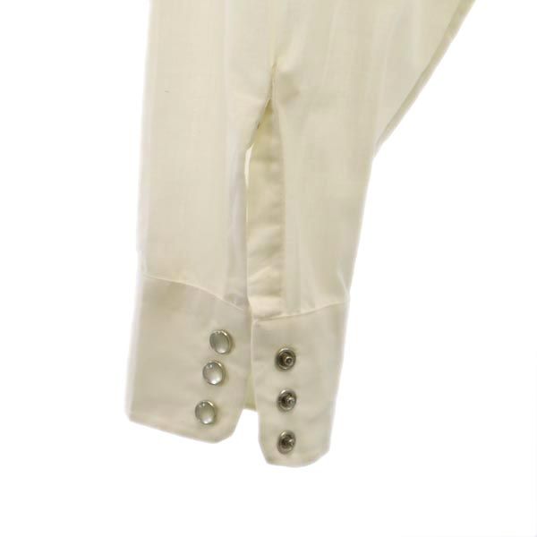 KING SIZE キングサイズ 70s ヴィンテージ 長袖 ウエスタンシャツ 37 オフホワイト系 メンズ