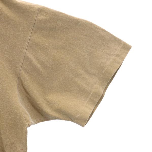 SANSEGAL 90s オールド USA製 ネイティブプリント 半袖 Tシャツ XL ブラウン系 SANSEGAL メンズ