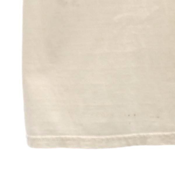 ヘインズ 90s オールド USA製 プリント 半袖 Tシャツ XXL ホワイト系 Hanes ビッグサイズ メンズ