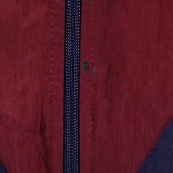 JCPenney ジェイシーペニー 80s ヴィンテージ USAオリンピック 長袖 ナイロンジャケット M グリーン×ボルドー 他 メンズ