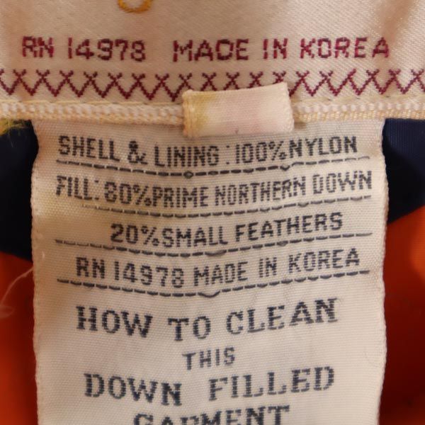 ヴィンテージ 80s ダウンベスト 16 ネイビー VINTAGE メンズ