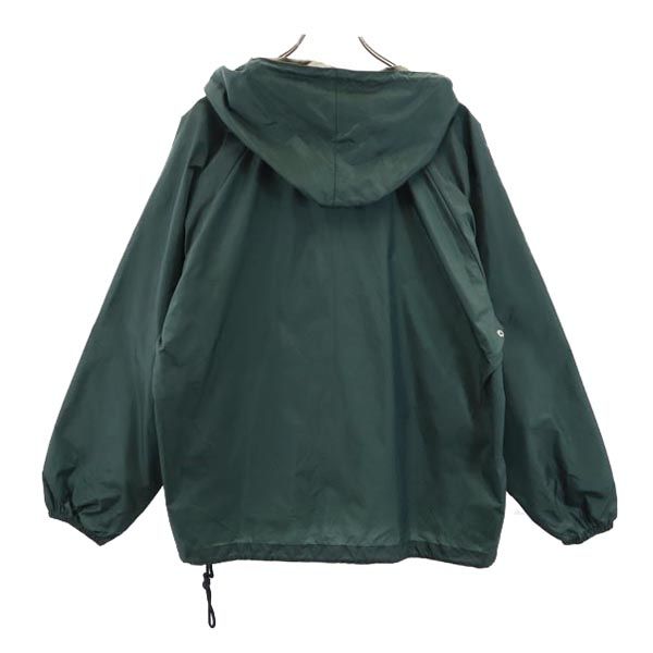 ギャップ オールド USA製 ナイロン マウンテンパーカー S 深緑 GAP レディース